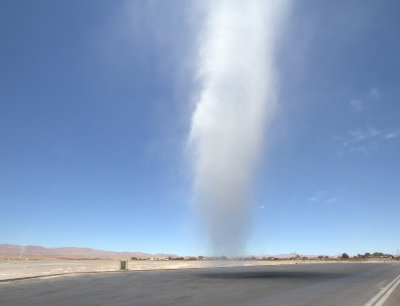 Dust Devil in the Atacama Desert