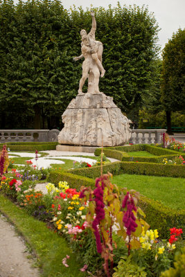 Statue at Mirabell Garden