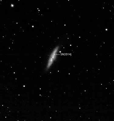 Supernova SN2014J 
