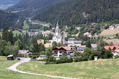 Small Village on the Way to Liechtenstein
