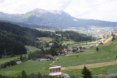 View on the way to St. Moritz