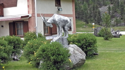 Statue of a Mountain Goat