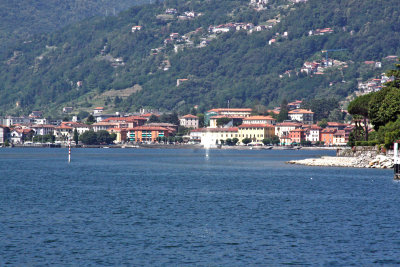 View across Lake Lugano