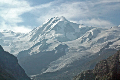 View from the Top of the Klein Matterhorn - height 12,740