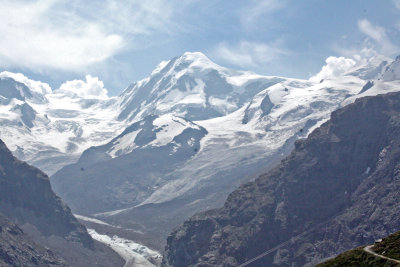 View from the Klein Matterhorn