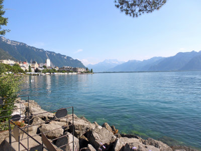 Montreux - View Across Lake Geneva