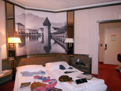 Lucerne - Hotel Room
