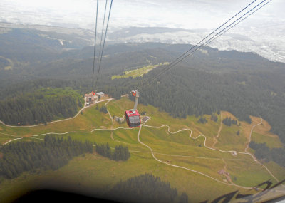 Mt. Pilatus - Upper Level Cable Car