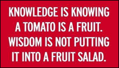 knowledge - knowledge is knowing a tomato.jpg