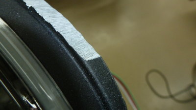 Aluminum also jams the grinding wheel so had to keep cleaning it.