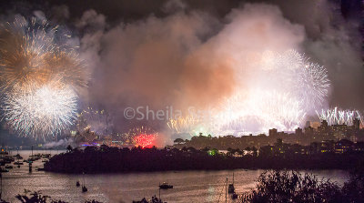 Sydney Harbour Bridge fireworks