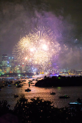 Sydney Harbour New Year's Eve firework display