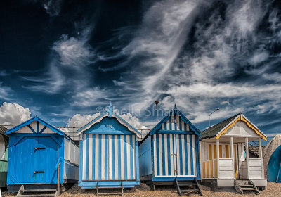 Huts at Southend on Sea