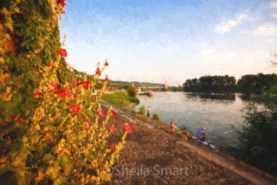 River Seine at Les Andelys 