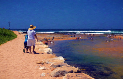 Summer at Narrabeen Lagoon