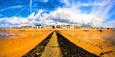 Seafront at Southend on Sea, Essex, England