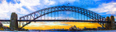 Sydney Harbour panorama 