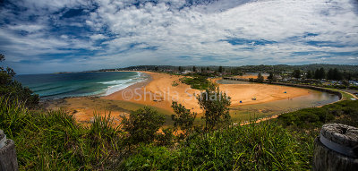 Narrabeen Beach panorama