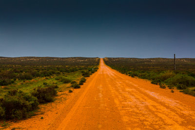 Road in Mungo NP