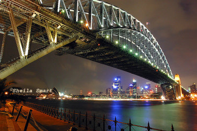 Sydney Harbour Bridge night shot