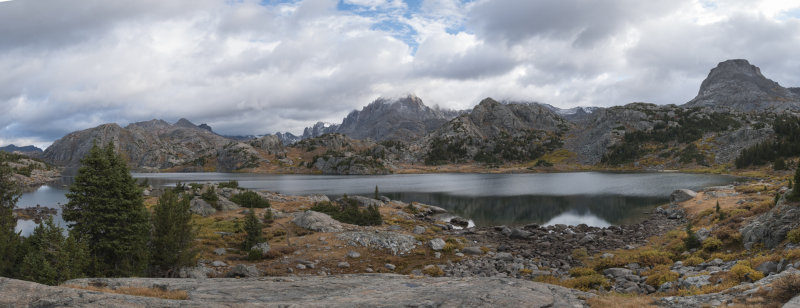 Indian Lake and Fremont Peak