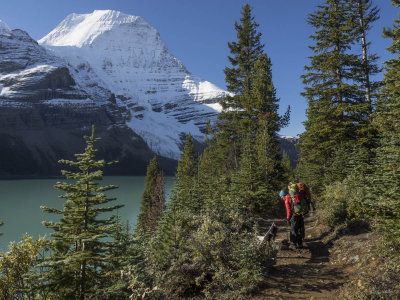 Mount Robson from Berg Lake Trail