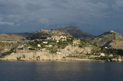 Taormina, Sicily in 3D