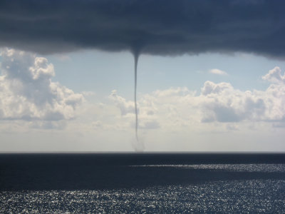 Waterspout, Mediterranean