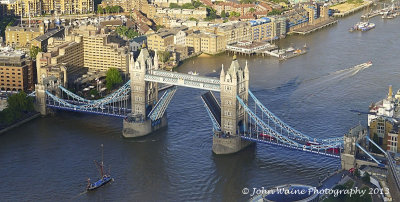 Tower Bridge Raised