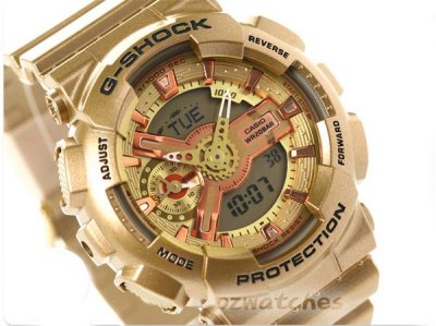 CASIO G-SHOCK S SERIES COMPACT SIZE GMA-S110GD-4A1 GMA-S110GD-4A1DR GOLD / PINK