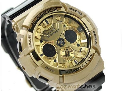 CASIO G-SHOCK ANALOG DIGITAL GA-200GD-9B2 GA-2000GD-9B2DR BLACK x GOLD LIMITED