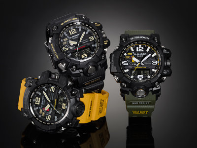 CASIO G-SHOCK MUDMASTER GWG-1000-1A9 GWG-1000-1A9DR TRIPLE SENSOR SOLAR ATOMIC MULTIBAND 6