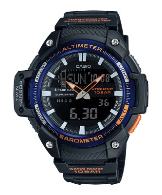 CASIO SPORT GEAR OUTGEAR MENS ANALOG DIGITAL WATCH SGW-450H-2B TWIN SENSOR SGW-450H-2B SGW-450H-2BDR