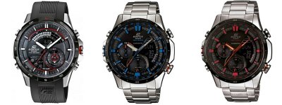 CASIO EDIFICE MENS WATCH TWIN SENSOR ERA-300B-1A ERA-300B-1AV