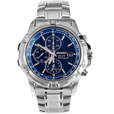 Shop SEIKO SOLAR CHRONOGRAPH MENS WATCH SSC141P1 SSC141 BLUE DIAL at ozDigitalWatch.com