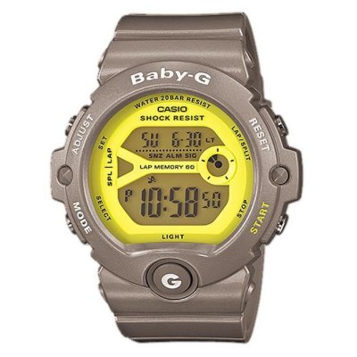 Shop Australia Online - CASIO BABY-G LADIES DIGITAL RUNNING WATCH BG-6903-8 BG-6903-8DR GREY GREEN at ozDigitalWatch.com