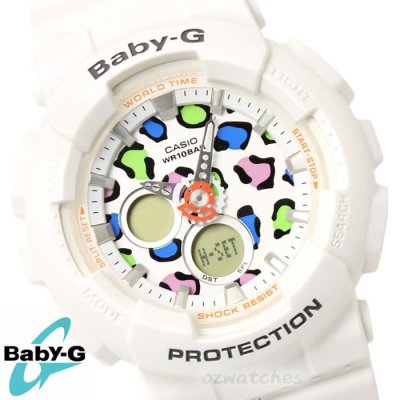 Shop Australia Online - CASIO BABY-G LADIES WATCH BA-120LP-1A BA-120LP-1ADR WHITE at ozDigitalWatch.com