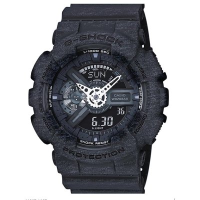 Shop Australia Online - CASIO G-SHOCK MENS WATCH HEATHERED BLACK GA-110HT-1A GA-110HT-1ADR at ozDigitalWatch.com