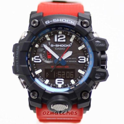 Shop Australia Online - CASIO G-SHOCK FREE EXPRESS MUDMASTER GWG-1000RD-4A GWG-1000RD-4ADR BLACK x RED
