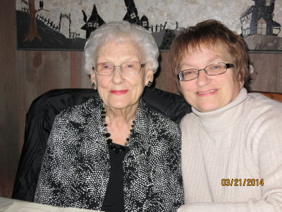 Helen and daughter Carol