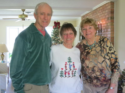 Gail with us Christmas dinner
