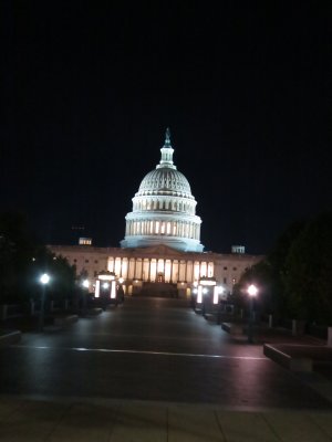 Capital on night tour