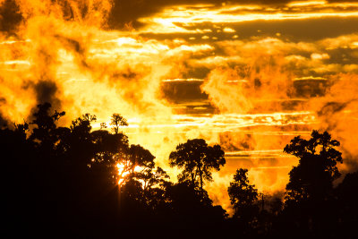 Sunset @ Mirador de Los Quetzales 