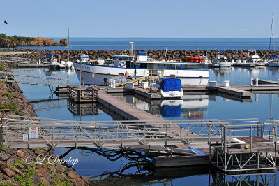 115.71 - Silver Bay: The Wenonah At Dock 