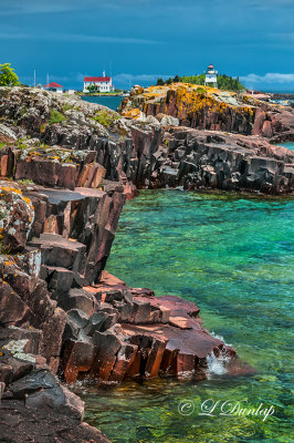 * 133.62 - Grand Marais: Vertical View With Rocks  