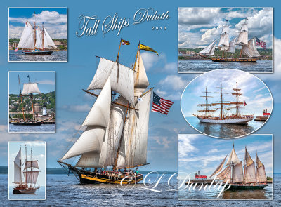 TS-46: Duluth Tall Ships Festival 2013:  Commemorative Graphic