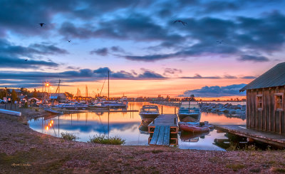 * 118 - Grand Marais Harbor Dawn