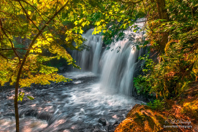 * 107.32 - Portage Brook Falls: Side View