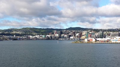 Arriving into Wellington NZ