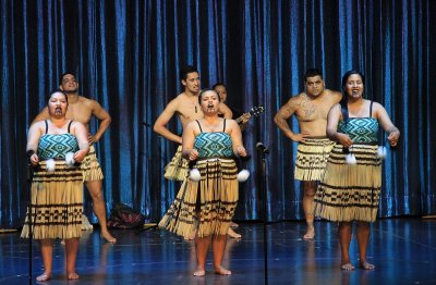 Maori Concert Party on board